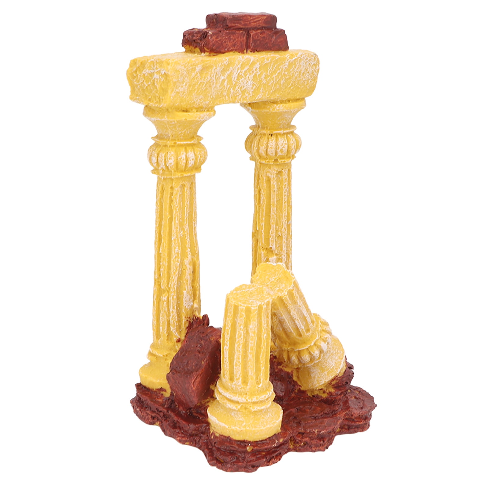 Aquarium Landscape Roman Column, Roman Column Aquarium Decoration Sturdy Base Easy To Clean