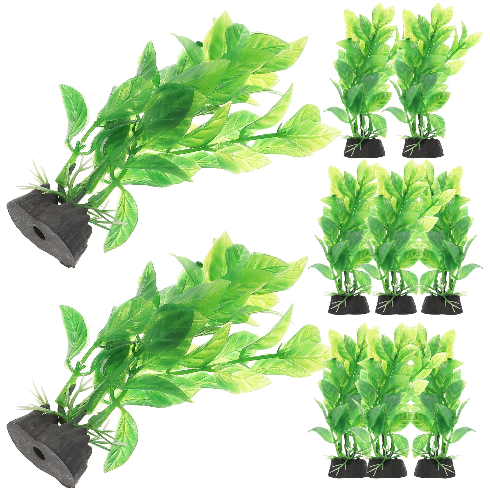 Aquarium Landscaping Lifelike Fake Plants Betta Fish Tank Decorations