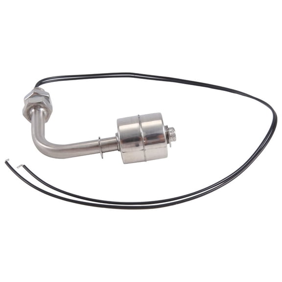 Aquarium Level Control Prevents Overflow and Dry-Run No Batteries Stainless Steel Right Angle Float Switch 25x27mm 31cm