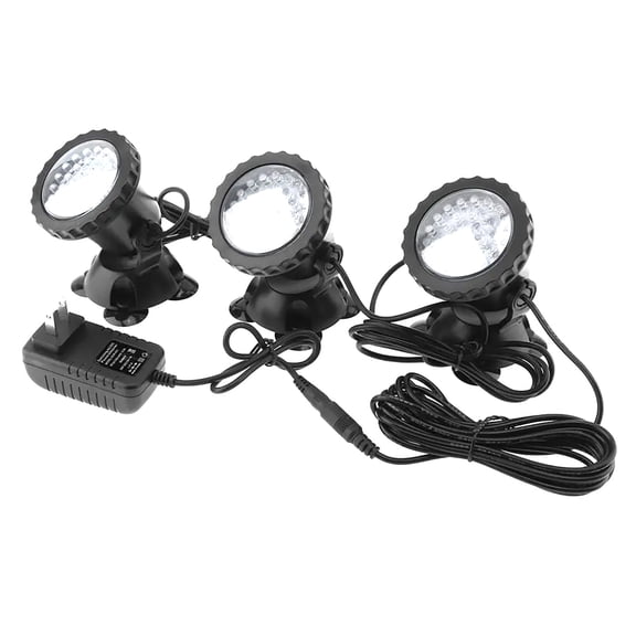 Aquarium Light, Multi-Color Auto-Changing, 1 Piece UK Plug, Submersible Waterproof LED Lighting for Fish Tank Aquascaping Home Office Freshwater Saltwater Tank Decoration