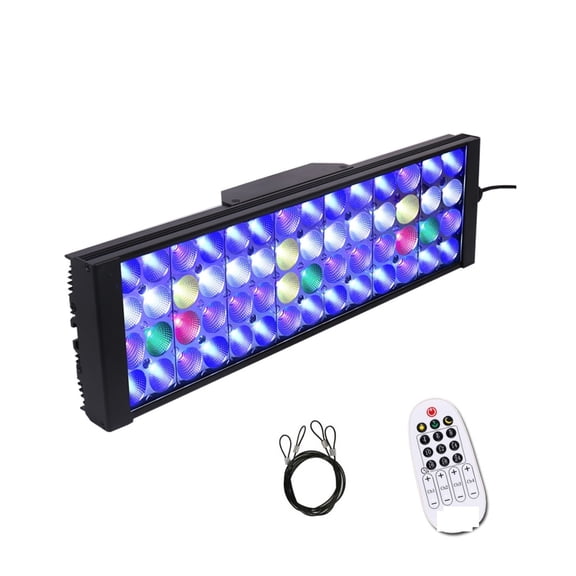 Aquarium Light Timer Control Led Marine Aquarium Fishbowl Lamp For 60cm/24" Reef Coral SPS/LPS Fish Tanks And Aquariums ,Easy to Install