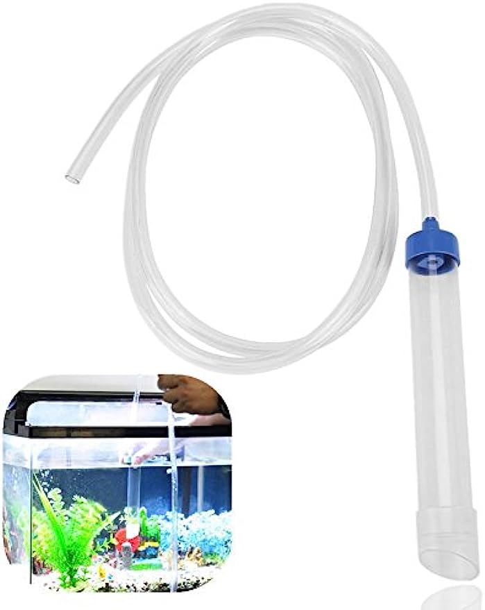 Aquarium Manual Water Changer Gravel Cleaner Water Filter Syphon Tube