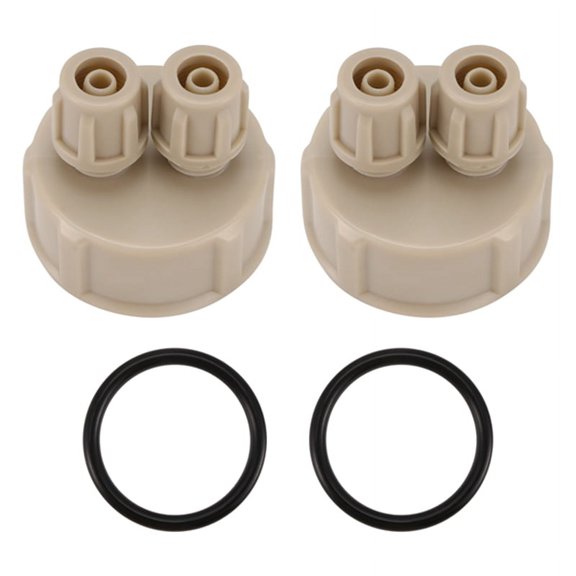 Aquarium Multifunction 2Pc DIY CO2 System Kits Generator Bottle Cap Fish Tank Carbon D y4936