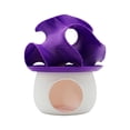 thumbnail image 1 of Aquarium Mushroom House, Resin Fish Tank Ornament and Landscape Decoration for Underwater Betta Cave Shelter and Aquatic Habitat 2.9x3.7 Inches, Purple, 1 of 6