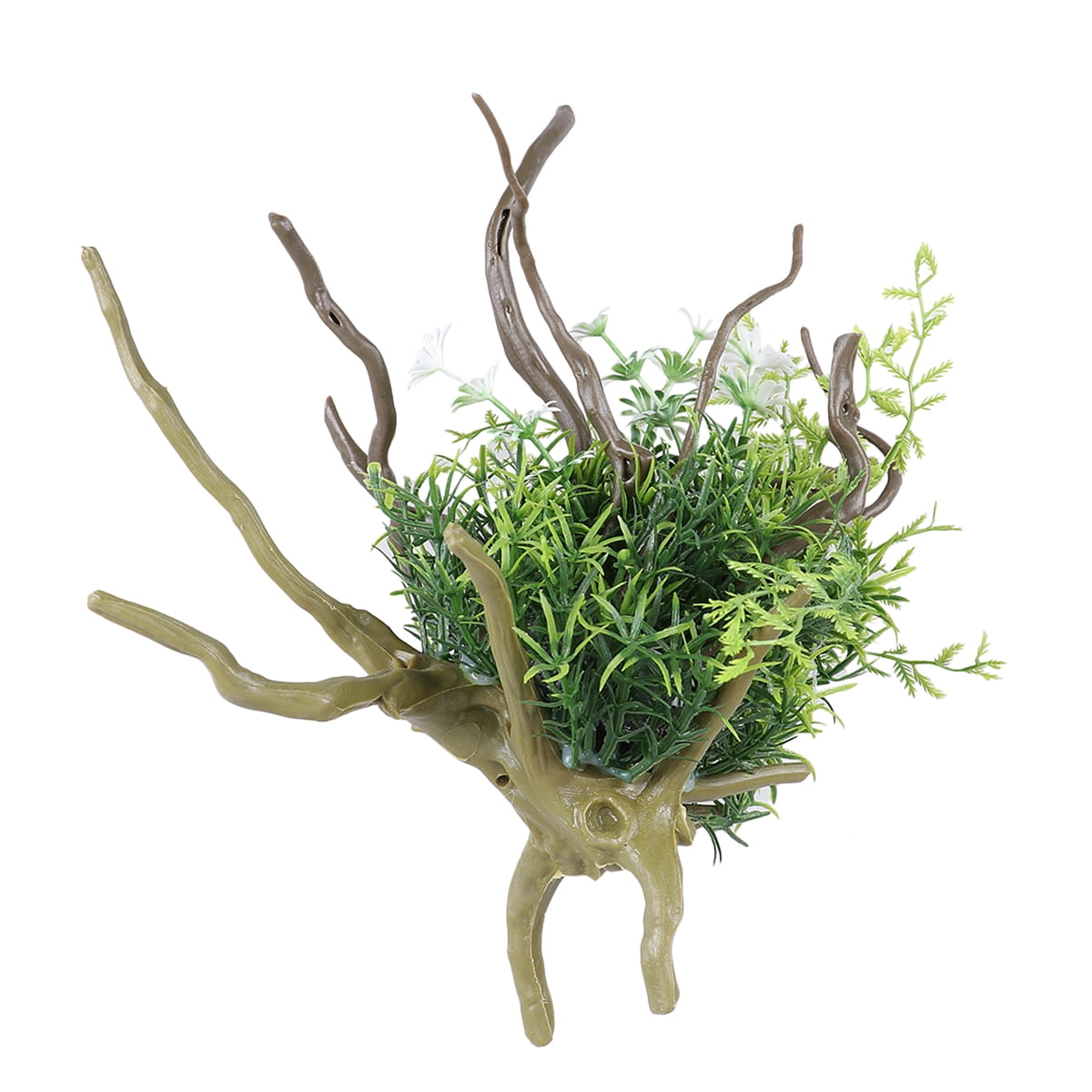 Aquarium Ornament Tank Resin Decorations Branches Fish Driftwood ...