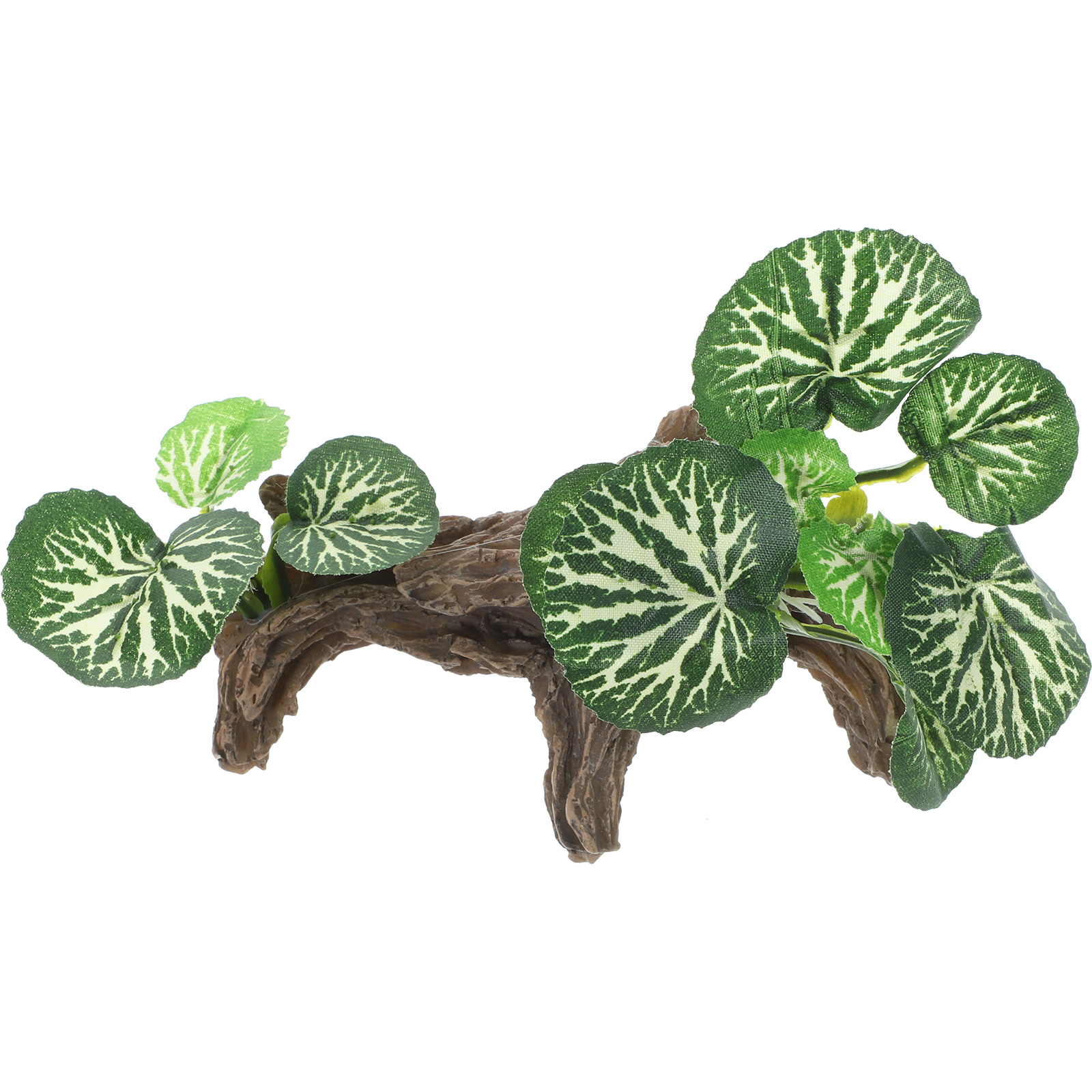 Aquarium Ornaments Fake Plants for Reptiles Resin Fish Tank Decorations