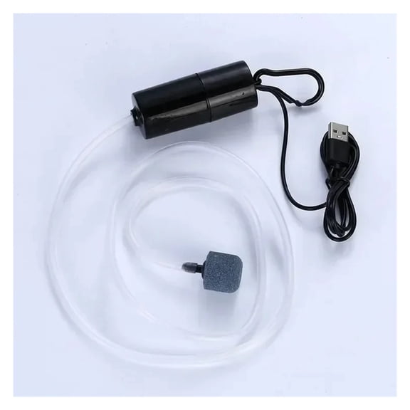 Aquarium Oxygen Air Pump Fish Tank USB Silent Air Compressor Aerator Portable Mini Small Oxygenator