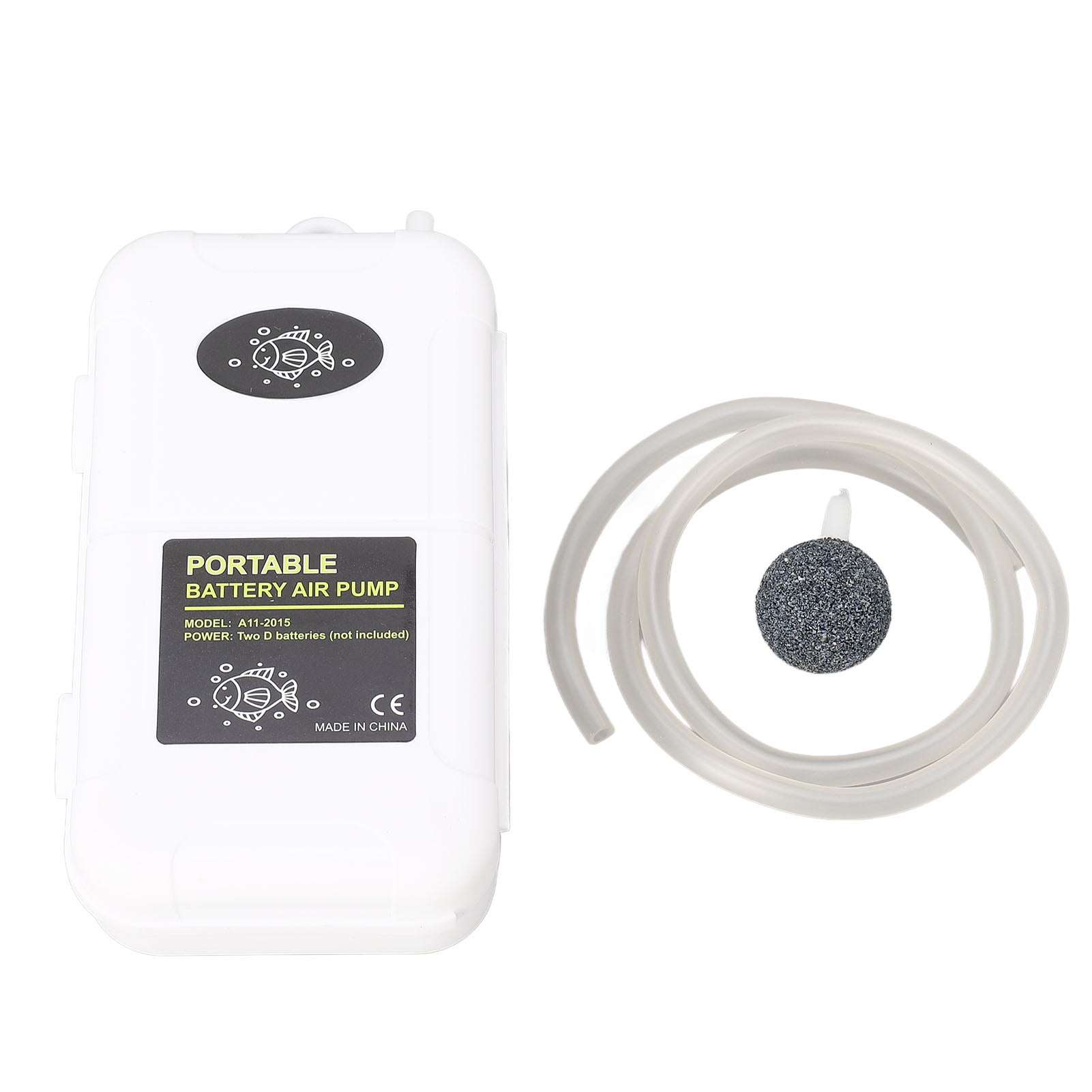 Aquarium Oxygen Pump 5W Portable Fish Tank Aerator Air Pump with 0.6m