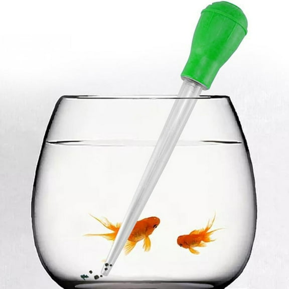 Aquarium Pipette Fish Tank Siphon Aquarium Clean Tool Manual Suction Pipe Filter Pump Aquarium Siphon Cleaning Tools 28cm