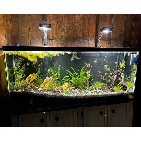 Aquarium Plant Light 26W Freshwater LED Aquarium Light Full Spectrum with Remote Control for Refugium Shrimp Tropical Fish Tank