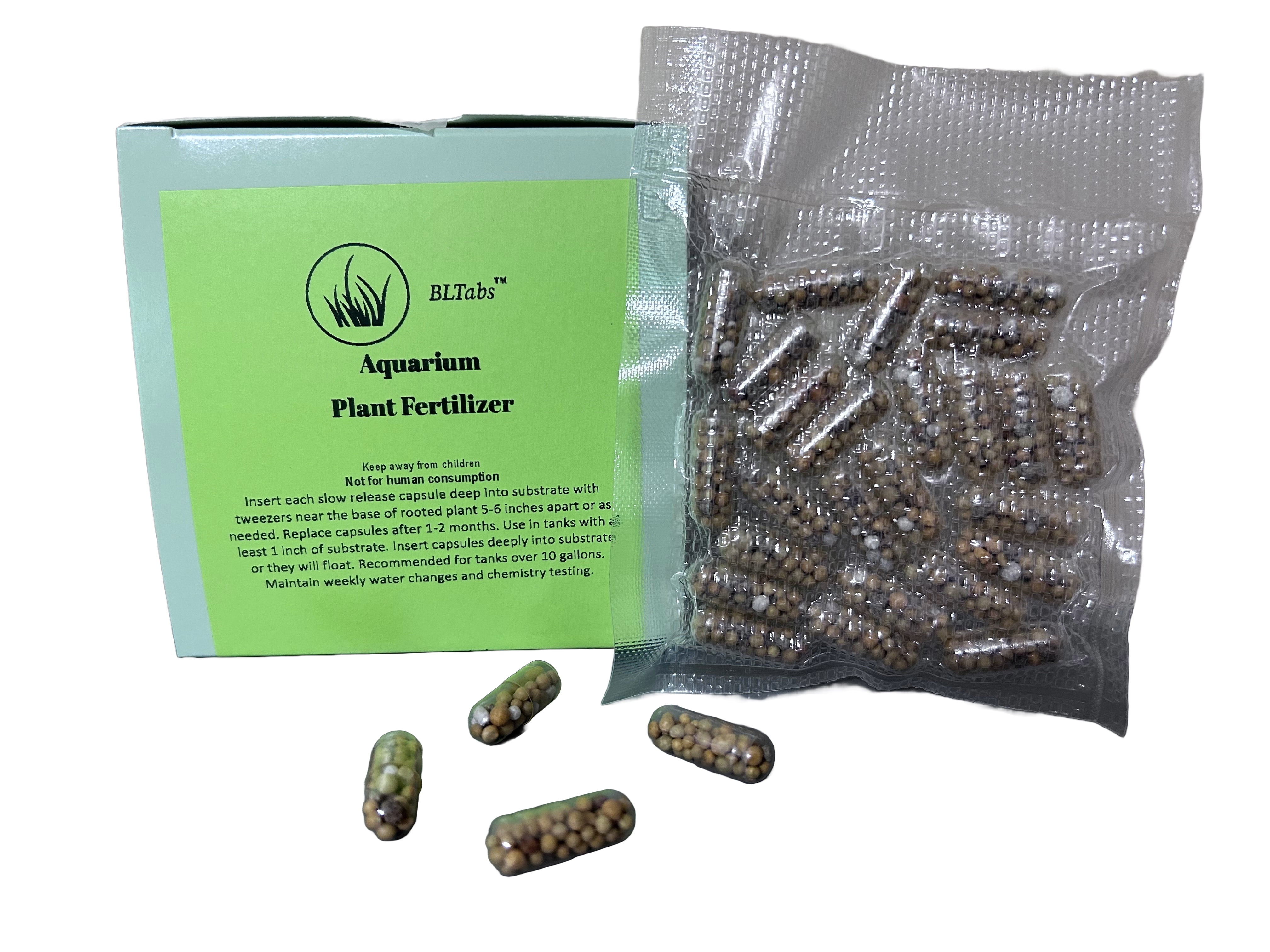 Aquarium Plant Root Fertilizer Tabs 100 Count Blue Lake Root Tabs