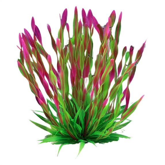 Aquarium Plants on Sale Barhoo Fish Tank Decorations Aquarium Decoration Plastic Aquarium Plants Natural Fish Tank Decorations for Fresh Aquarium Artificial Seaweed Clearance
