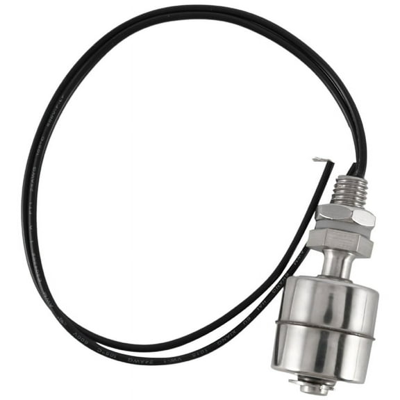 Aquarium Pool Liquid Water Level Sensor Stainless Steel Float Switch,1 x Water Level Sensor,Silver