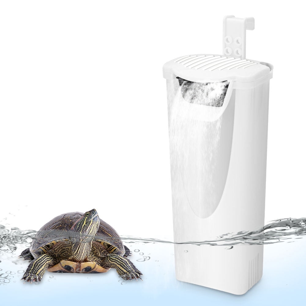 Image showcasing Aquarium Power Filter In-Tank Ultra Silent Small Fish Tank Filter 3W ...