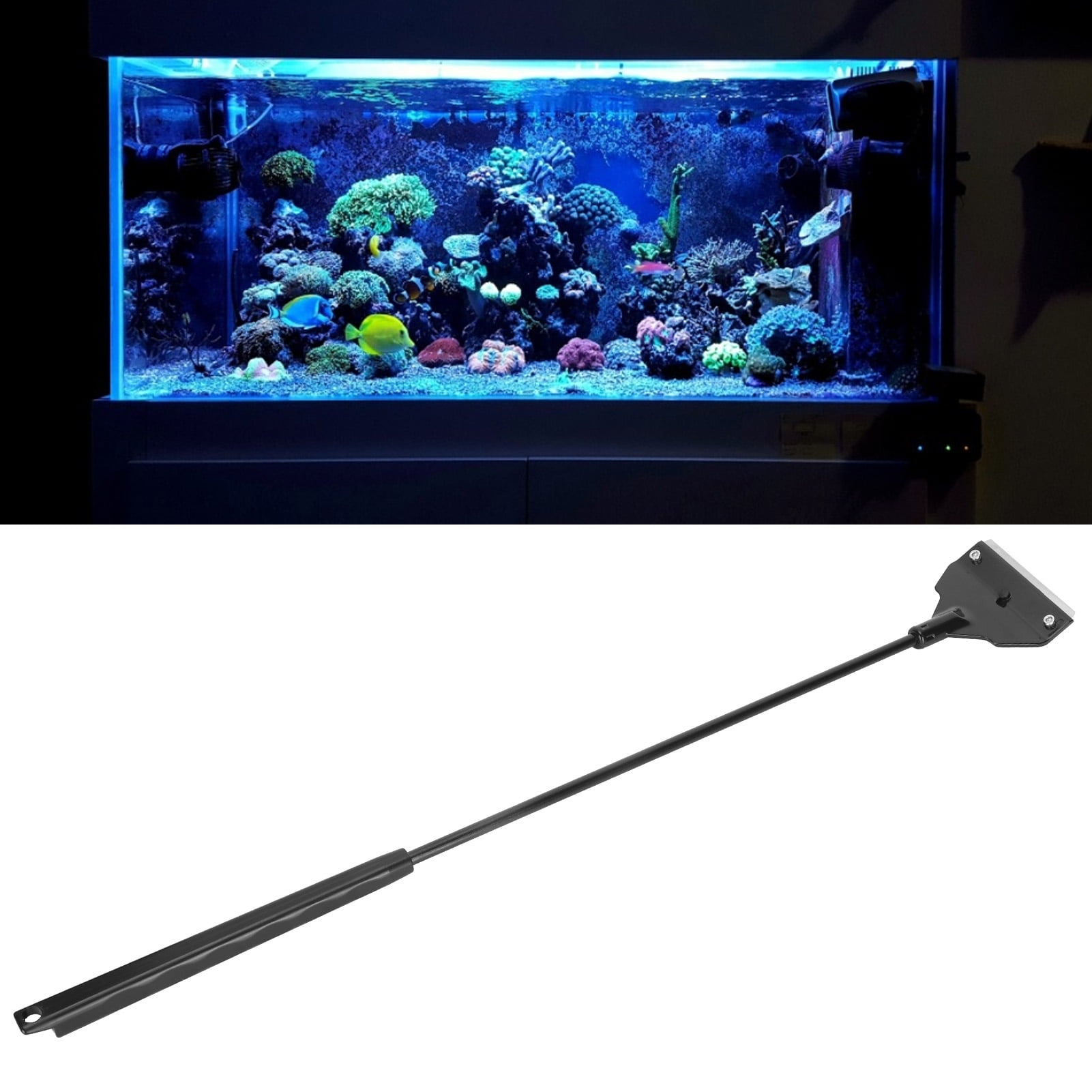 Aquarium Scraper Cleaner Cleaner Tool Kit With 10 Blades For Glass