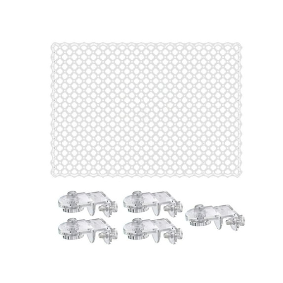 Aquarium Screen Net DIY with Fixed Holder Replacement Nets Netting