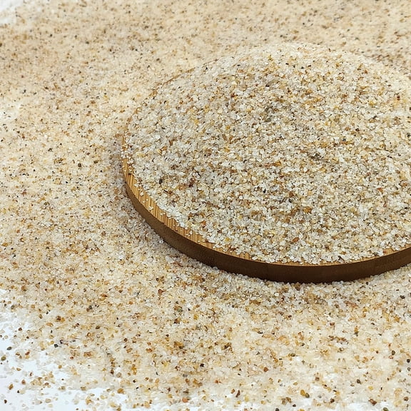 Aquarium Silica Sand Beige 10 LB Fish Tank Terrarium Decorative Substrate
