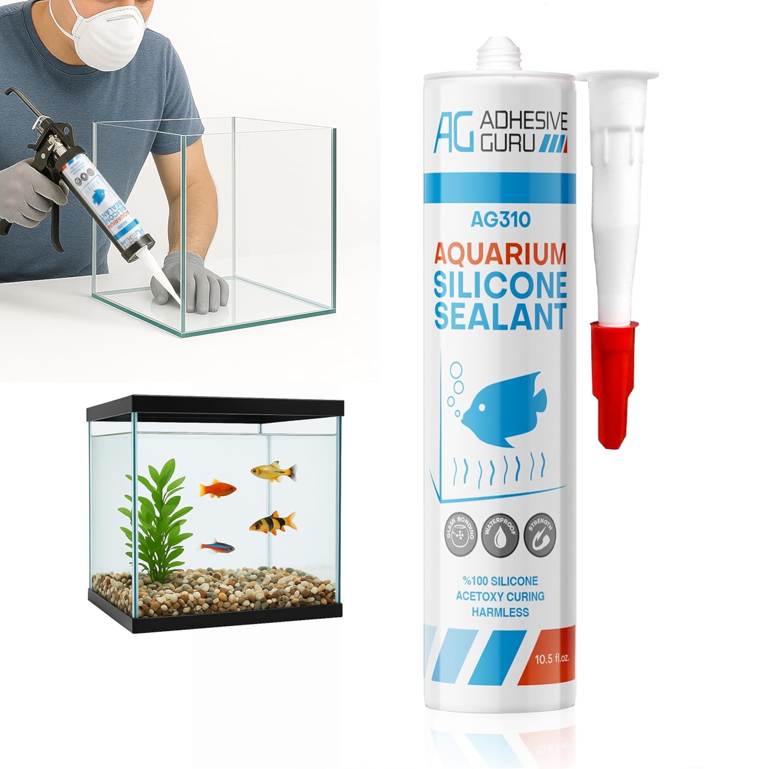 Aquarium Safe Aquarium Silicone Glue Aquarium Safe Silicone Selsil