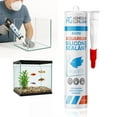 thumbnail image 1 of Adhesive Guru AG310, Silicone, Clear Aquarium Silicone Industrial Sealant, 10.5 Fl Oz, 1 of 8