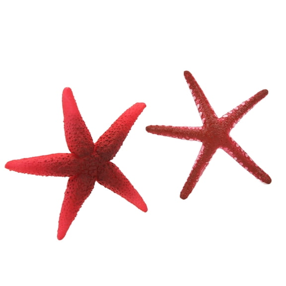 Aquarium Simulation Luminous Starfish Set, Glow-in-the-Dark Artificial Sea Star Ornaments for Fish Tank Decor