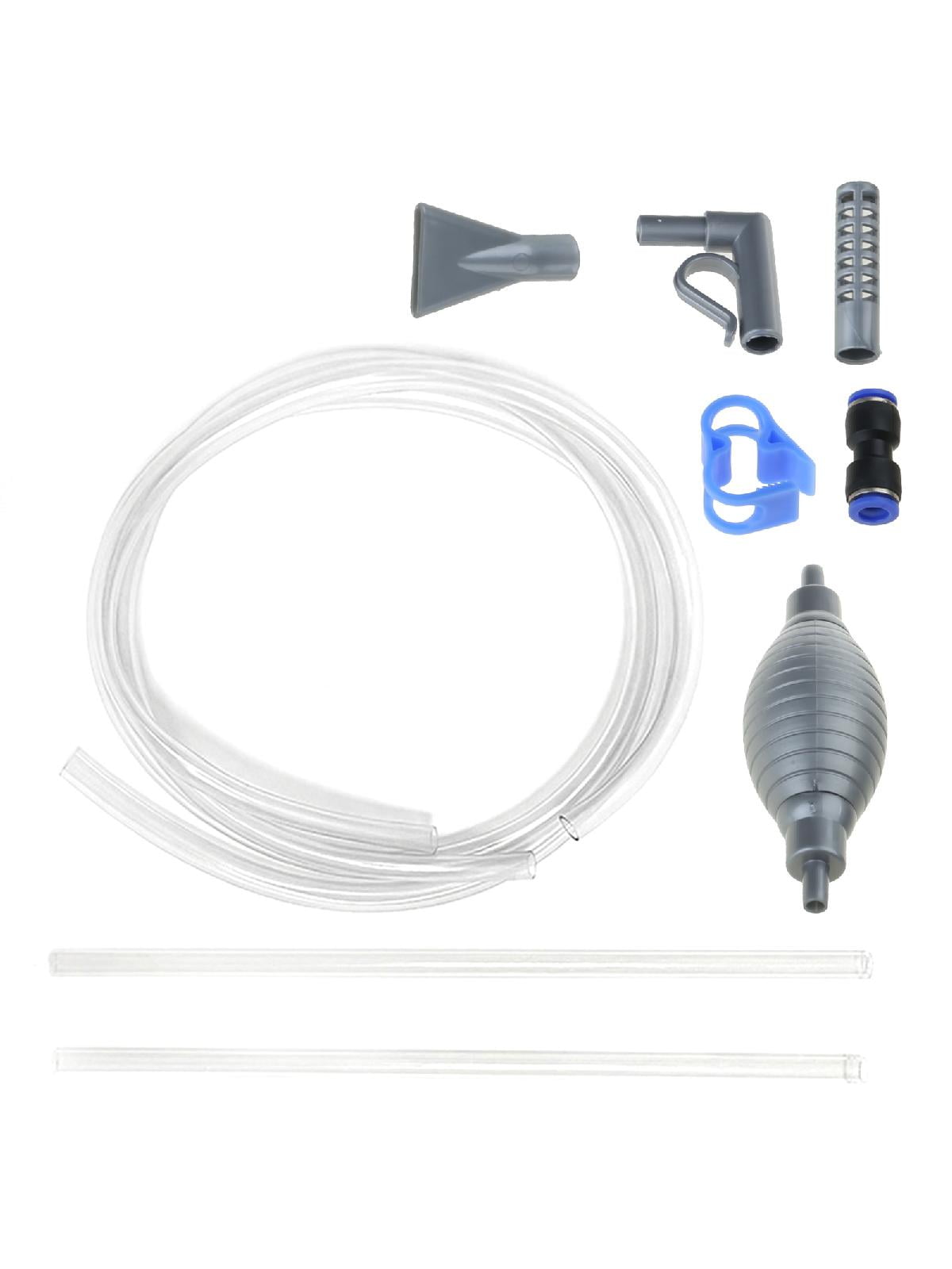 Aquarium Siphon Water Change Kit Fish for Tank Water Changer Hose Kits Small Gravels Vacuum Cleaner for Betta Tanks