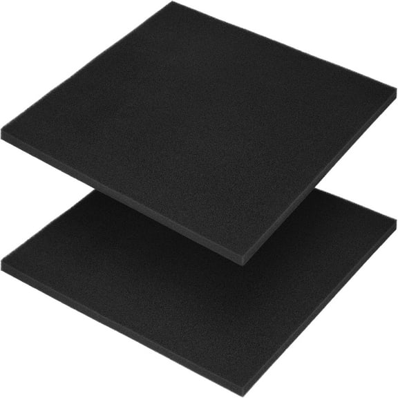 Aquarium Sponge Filter Pad, Bio Filter Media Foam Sponges, Cut-to-Size Foam for Fish Tank Ponds Filter Accessories (18.5"x18.5"x0.8", 50PPI) 2 Pack