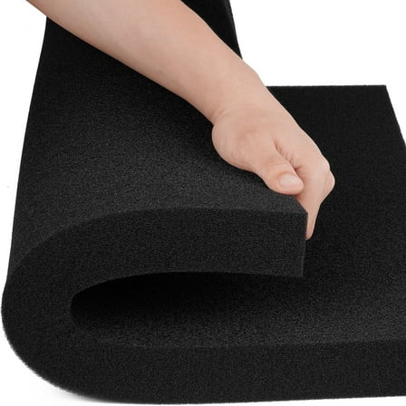 Aquarium Sponge Filter Pad, Bio Filter Media Foam Sponges, Cut-to-Size Foam for Fish Tank Ponds Filter Accessories (18.5"x18.5"x1.6", 50PPI) 1 Pack