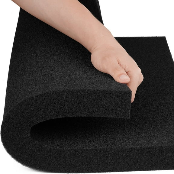 Aquarium Sponge Filter Pad, Bio Filter Media Foam Sponges, Cut-to-Size Foam for Fish Tank Ponds Filter Accessories (18.5"x18.5"x1.6", 50PPI) 1 Pack