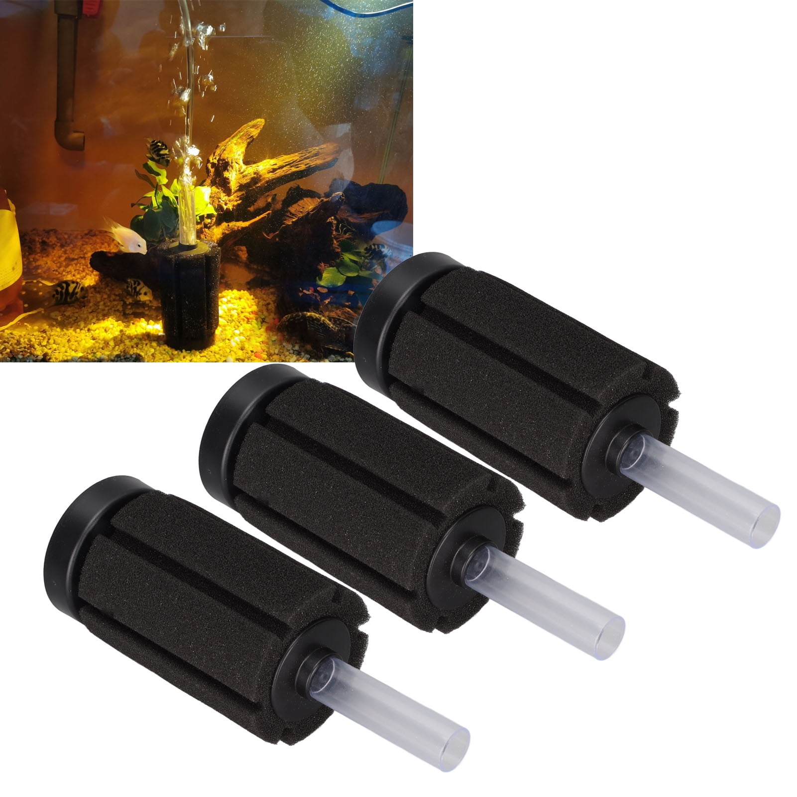Aquarium Sponge Filter Quiet Fish Biochemical Sponge Filter For Betta