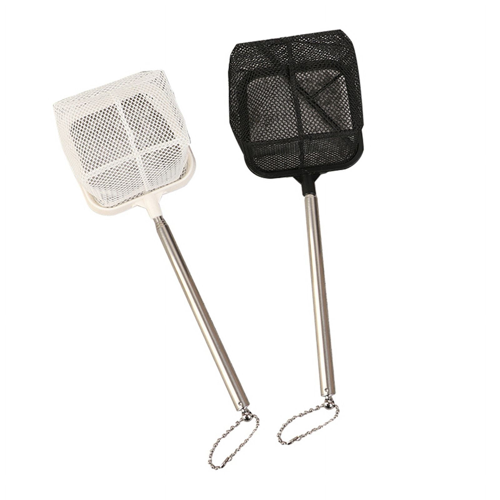 Aquarium Square Fishing Net Extendable Long Handle Fishing Gear for