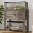 thumbnail image 1 of Aquarium Stand, 20-29 Gallon Fish Tank Stand Cabine Heavy Duty Turtle Tank Stand with Charging Station Up to 660 LBS, Stable Support, Anti-Tip Device, 1 of 8
