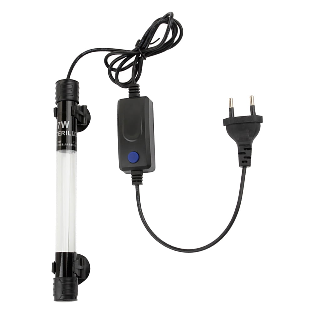 Aquarium Submersible UV Light UV Sterilizer Light Fish Tank Light (EU Plug)