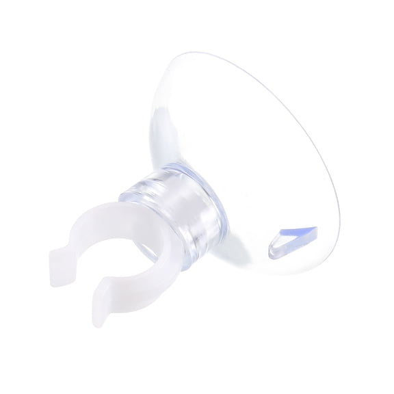 Aquarium Suction Cup Clips Airline Tube Holders Clamps for Fish Tank Clear 10mm 6 Pcs