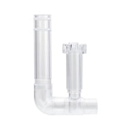 Aquarium Surfaces Skimmer for Canisters and Power Filters Plastic/ Stainless Steel Oil Protein Remover