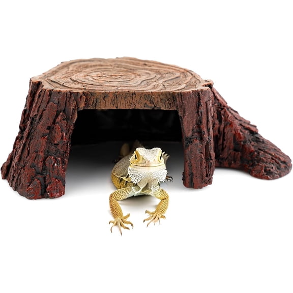 Aquarium Tank Accessories, Safe & Comfortable Hide, Reptile Hideout, Tortoises, Lizards, Hamster House