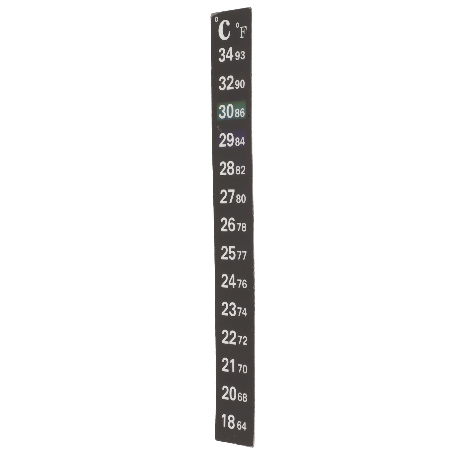 Aquarium Thermometer Strip Accurate Adhesive Fish Tank Thermometer