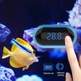 thumbnail image 1 of Aquarium Thermometer, Wireless Digital Aquarium Thermometer Fish Tank Thermometer ±0.18°F High Precision LED HD Display Aquarium Thermometer for Fish Axolotl Turtle Aquatic Pet Plants, 1 of 10