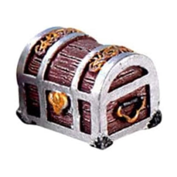 Aquarium Treasure Chests Model Crafts Ingot Storage Figurine for FishTank