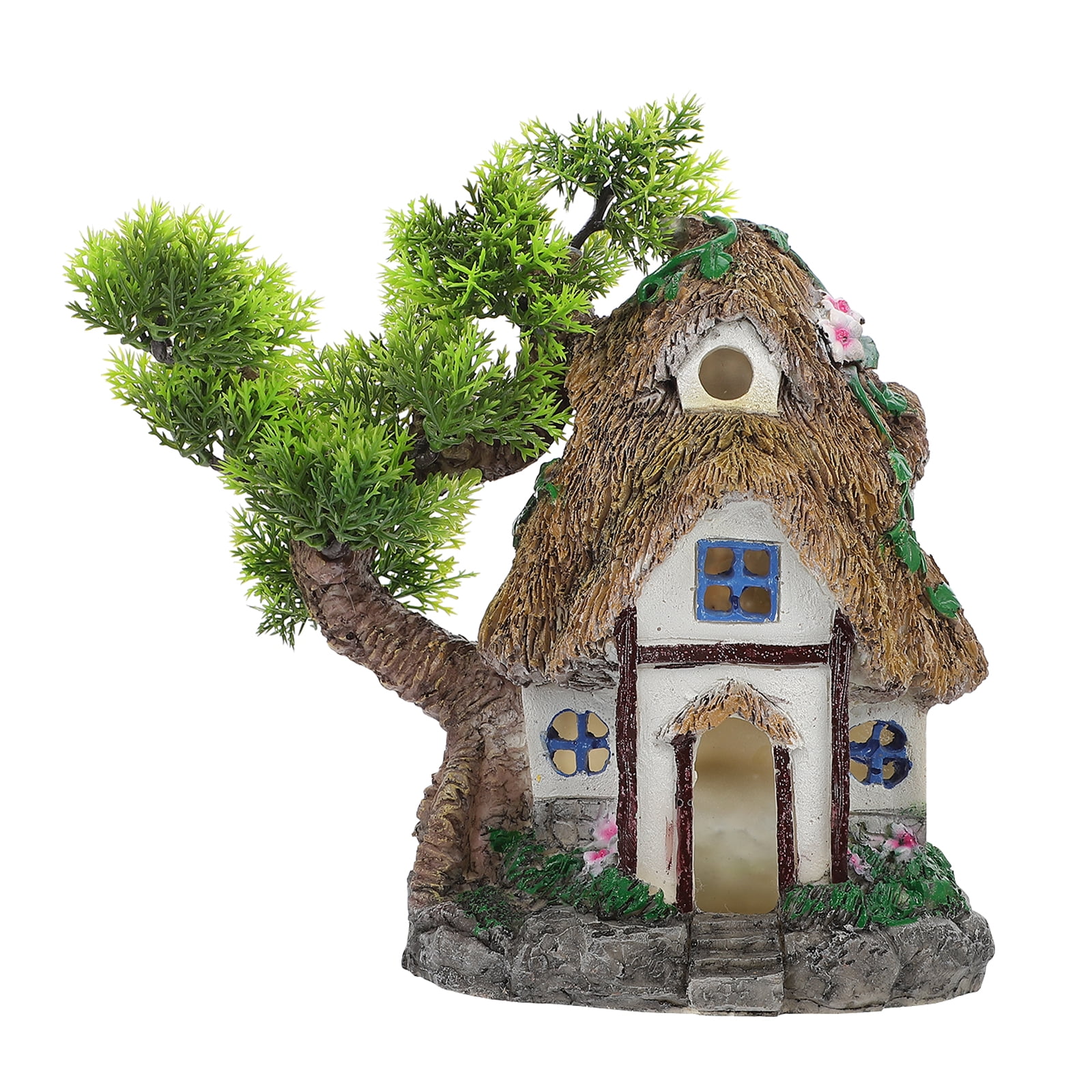 Aquarium Tree House Aquarium Ornament Tree House Fish Tank Tree House