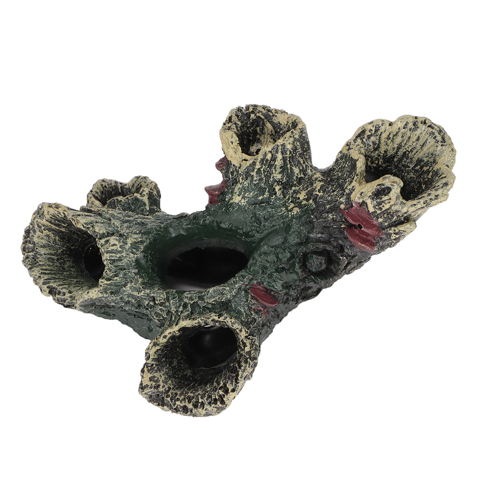 Aquarium Tree Trunk Wooden House Aquarium Hideout Caves Decorations for