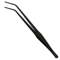 Aquarium Tweezers Extra Long 15 inches, Stainless Steel Curved Tweezers 38cm Extra Long Tweezers for Fish Tank Plant Aquascape Tools, Feeding Tongs (15 inches)