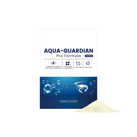 Aquarium Water Clarification Powder for Fish Tank Purification and Long Lasting Cleanliness Safe for Aquatic Life
