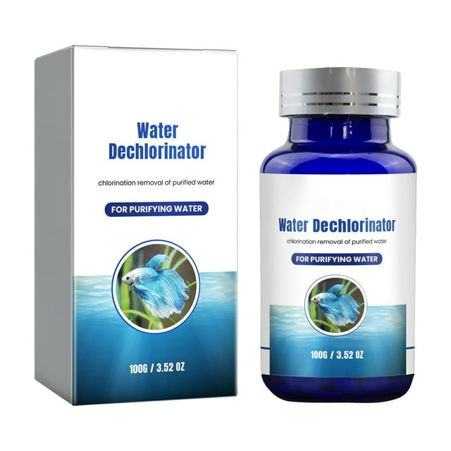 Aquarium Water Dechlorinator Tablets Fast Acting Remover For Fish Tank