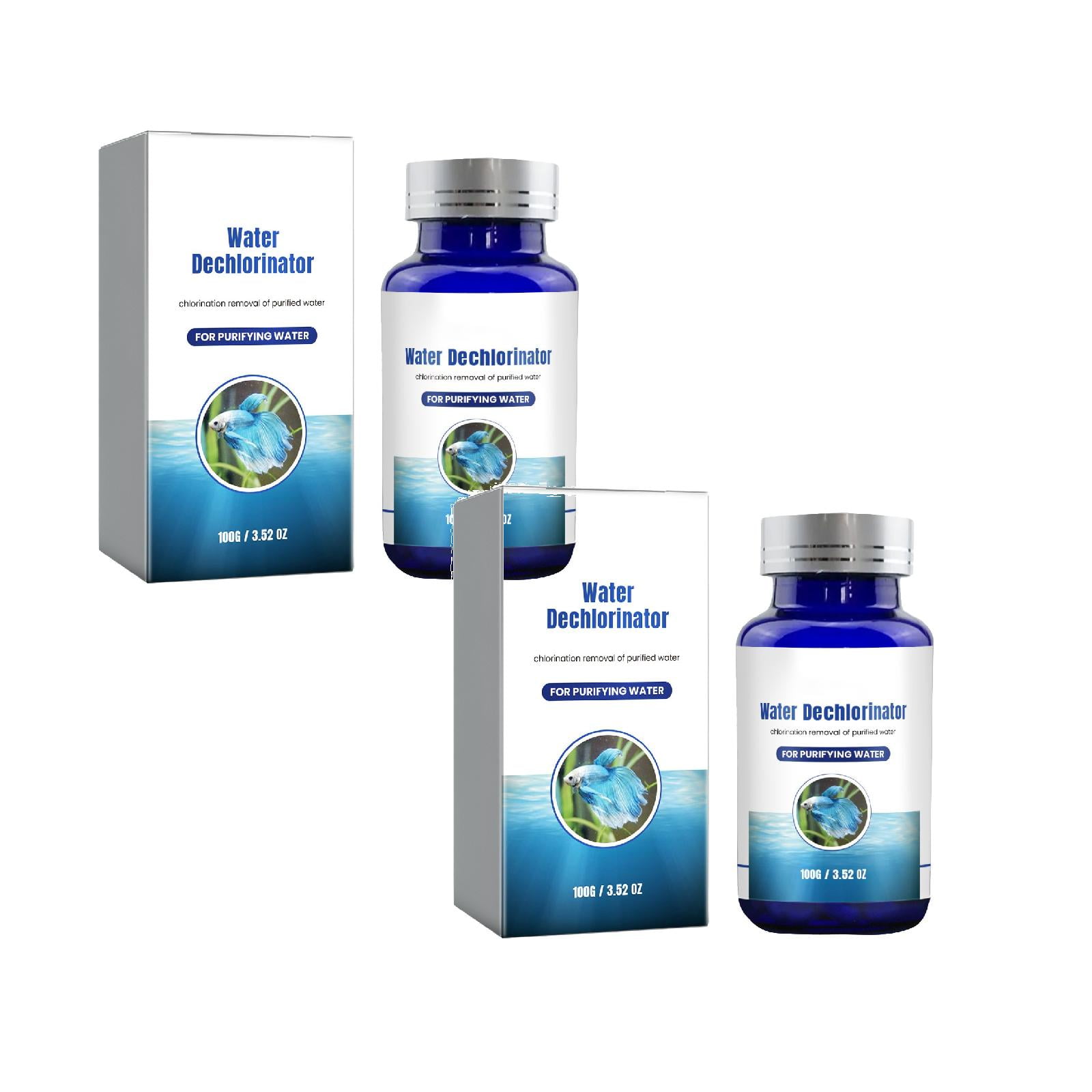 Aquarium Water Dechlorinator Tablets Fast Acting Remover For Fish Tank