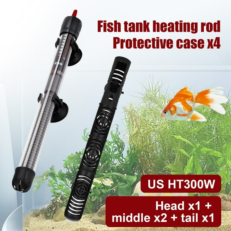 Aquarium Water Heater 300W Submersible Fish Tank Thermostat Heater