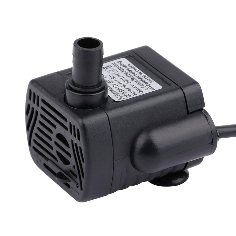 30 W Mini Aquarium Pumpe mit 2,5 m Hohem Hub & 1,83 m Netzkabel