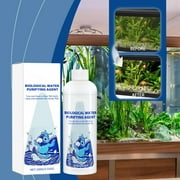 Aquarium Water Purifier for Fish Tanks | Algae Remover & Moss Cleaner | Safe for Fish | Controls Odor & Debris | Easy to Use Water Conditioning Solution | Maintains Clean, Clear Tank Environment | 1