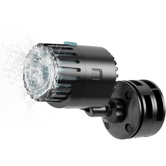 Aquarium Wave Maker with Magnetic Base 1200GPH Fish Tank Wavemaker Submersible Circulation Pump Powerhead 360Rotatable Quiet Operation for Freshwater 20-75 Gallon Tank (5W)