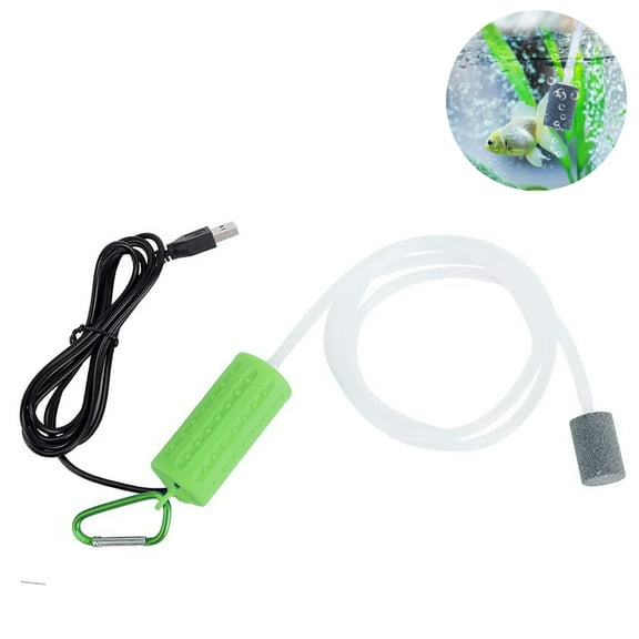 Aquarium air pump, ultra-quiet aquarium fish tank oxygen air pump, high efficiency, energy saving, plug and play,