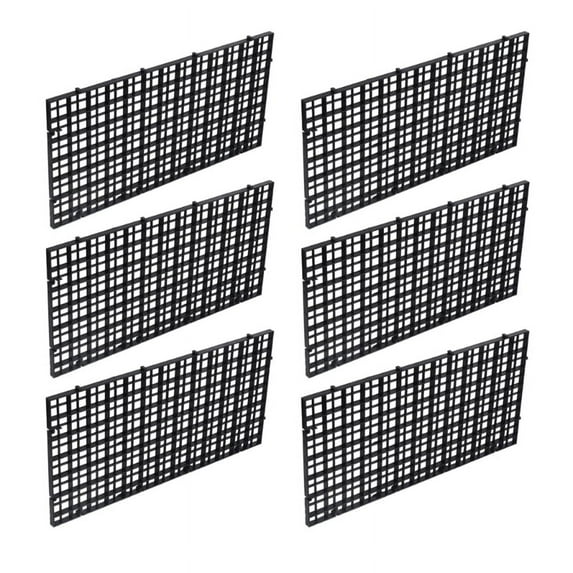 Aquariums Divider Plastic Fishtank Grids Bottom Filter for Freshwater Saltwater